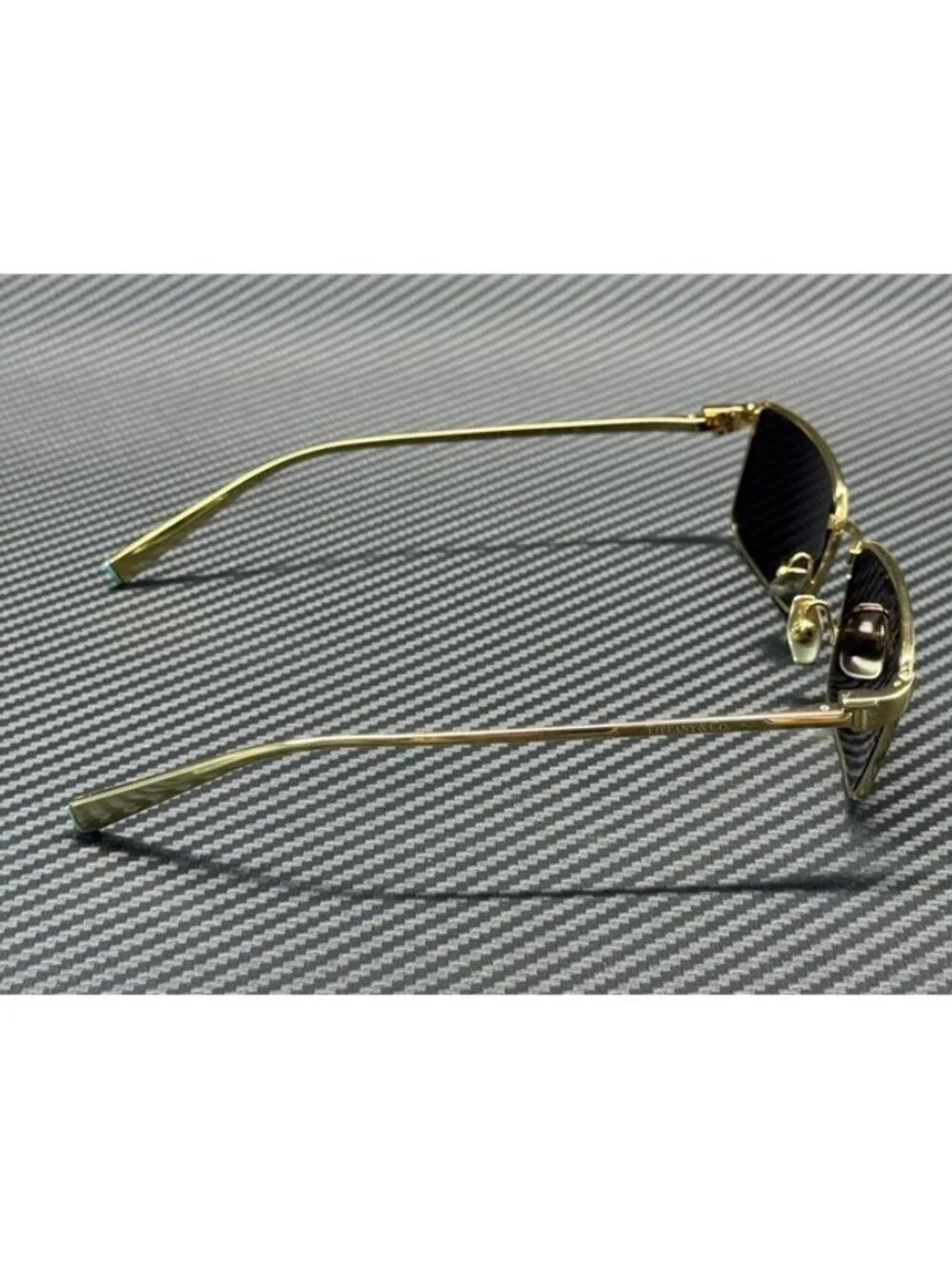 New Tiffany & Co. Women Pale Gold Plated Sunglasses -18-140